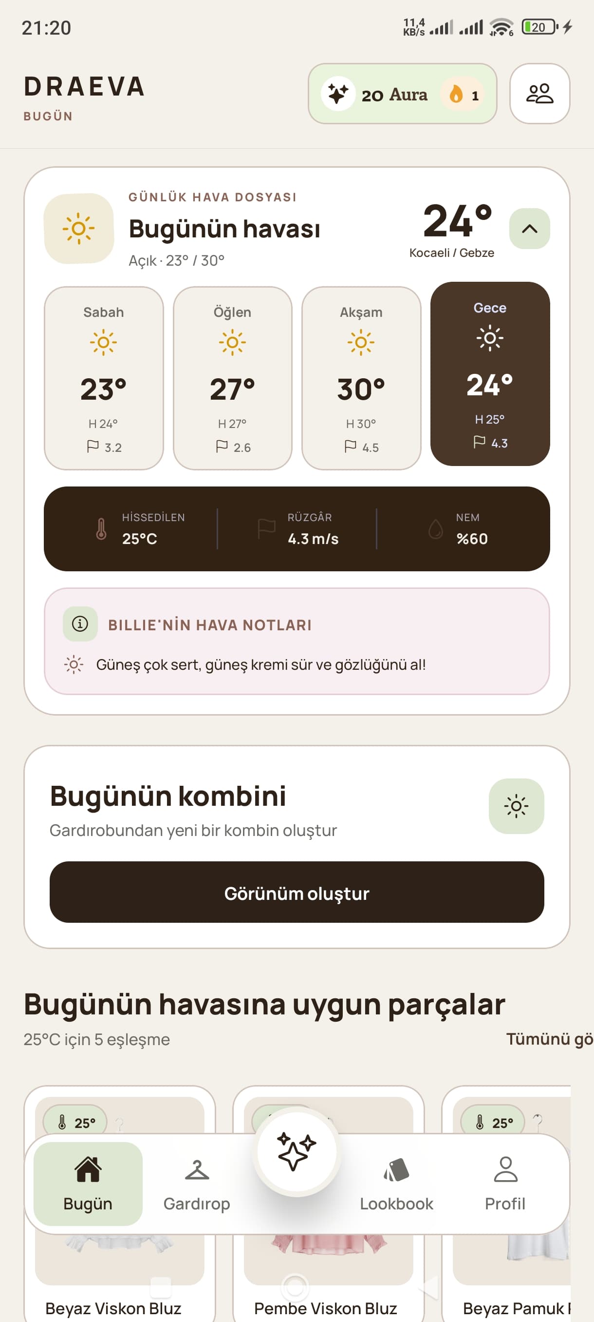 Bugün