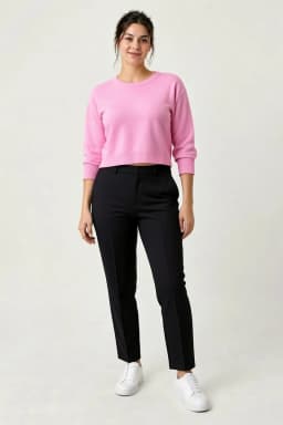 Pembe crop kombini